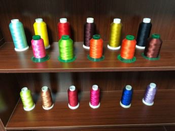 Videi draudzīgs 120/2 120d / 2 100% viskozes viskozes izšūšanas diegs